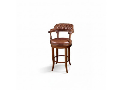 Chesterfield barkruk stoelen stoel fauteuil bar leunstoel luxe bekleding.