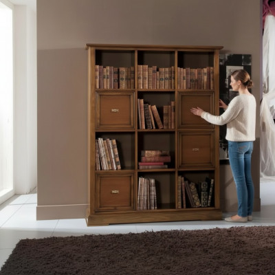 Woonkamer kast Boekenplank Dressoir Klassieke meubels Planken Hout