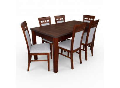 Complete eetkamerset tafel 6x stoelen luxe eetkamerset nieuw