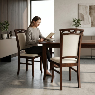 Eetkamerstoel Luxe Klassieke Stoelen Hout Design Houten Stoel Nieuwe Meubels