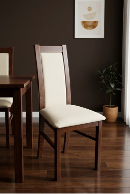 Stoel 1-zits eetkamer houten fauteuil design luxe klassieke armstoelen