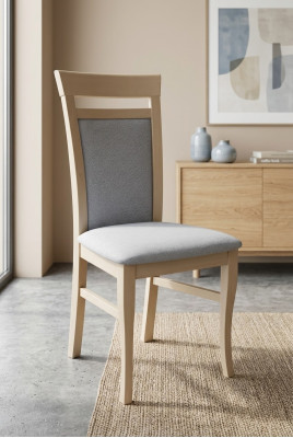 Eetkamerstoel zonder armleuning Klassiek Nieuw Designer Gestoffeerd Zitmeubel
