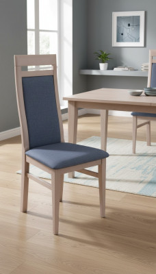 Woonkamerstoel ontwerp eetkamer houten stoelen gestoffeerd zonder armleuning nieuw - Woonkamer stoel ontwerp eetkamer houten stoelen gestoffeerd zonder armleuning nieuw