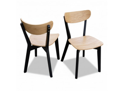 Stoel Bruin Luxe Eetkamer Hout Modern Meubel Ontwerp Elegant Nieuw