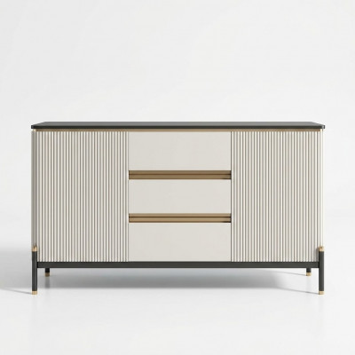 Commode Wit Sideboard Hout Kast Meubels Inrichting Dressoir Luxe Nieuw