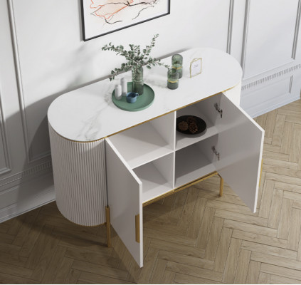 Ontwerper commode dressoir kast modern woonkamer commodes hout nieuw