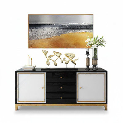 Ontwerp dressoir woonkamer buffet Moderne sideboard houten kast Nieuw.