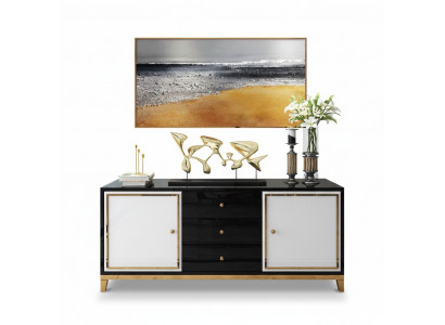 Ontwerp dressoir woonkamer buffet Moderne sideboard houten kast Nieuw.