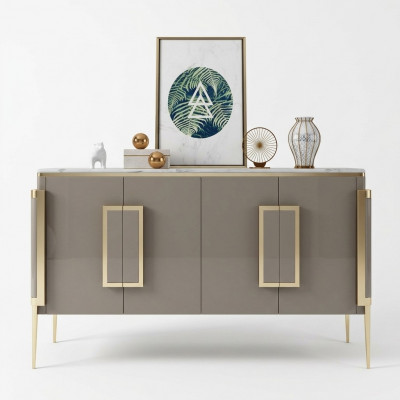 Luxe Modern Stijl Dressoir Sideboard Ladenkast Houten Kast Dressoir