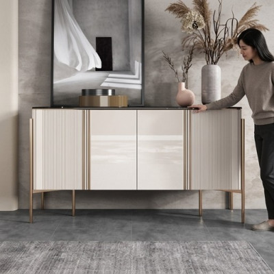Ladekast Hout Ontwerper Kast Plank Modern Dressoir Ladekast