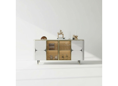 Commode Houten Kasten Dressoir Wit Meubels Sideboard Kast Modern Nieuw
