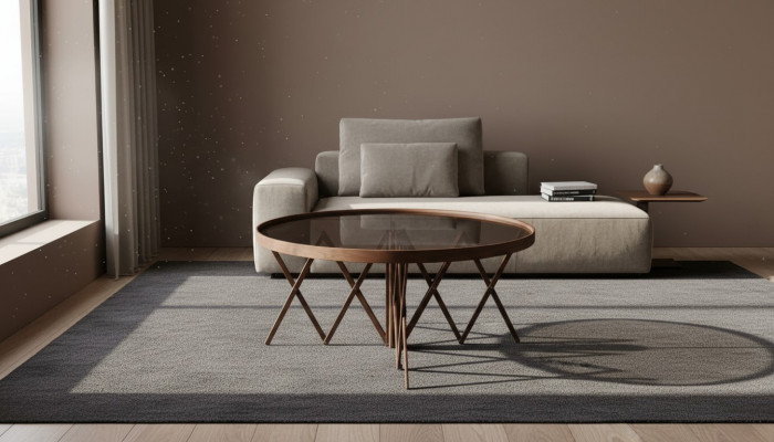 Woonkamer Salontafel Ronde Tafel Designer Inrichting Luxe Meubels