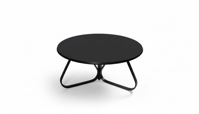 Woonkamer Zwarte salontafel Moderne Designer inrichting Luxe meubels