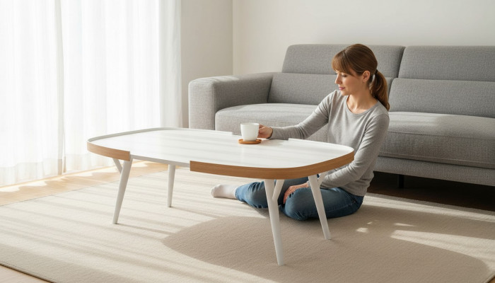 Hout Wit Salontafel Woonkamer Designer Modern Inrichting