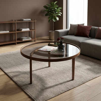 Salontafel Luxe Woonkamer Bijzettafel Designer Inrichting Glazen Tafel