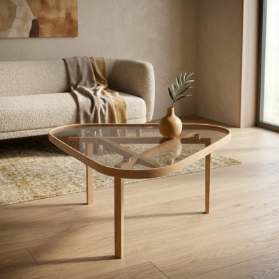 Ontwerper Koffietafel Salontafel Luxe Meubels Modern Glazen Tafel Inrichting