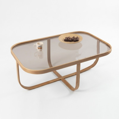Woonkamer Salontafel Moderne Luxe Meubels Glazen Bijzettafel