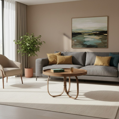 Ontwerper salontafel Moderne houten meubels Woonkamer Luxe inrichting
