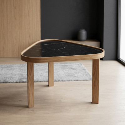 Koffietafel Woonkamer Salontafel Bijzettafel Bruin Hout Inrichting