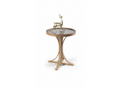 Salontafel 50x62 cm Woonkamertafel Luxe Glazen tafel Koffietafel Ontwerper