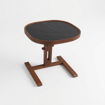 Ontwerper Braun bijzettafel hout woonkamer salontafel koffietafel nieuw.