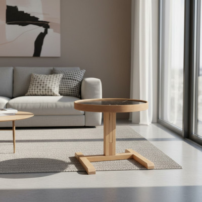 Salontafel Rond Woonkamer Bijzettafel Designer Inrichting Nieuw Meubels