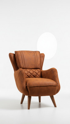 Fauteuil Ontwerp Bank Luxe Woonkamer Bekleding Zitter Modern Nieuw Meubelen