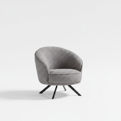 Woonkamer Modern Grijs Fauteuil Ontwerp Luxe Meubels Gestoffeerde Meubelen Nieuw