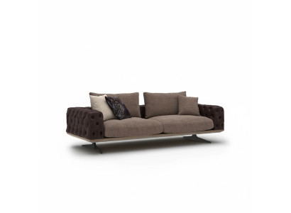 Luxe woonkamer bank driezitsbank Modern design Gestoffeerde bankstellen Nieuw