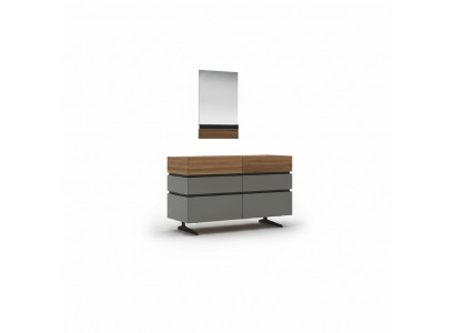 Moderne meubels slaapkamer luxe dressoir dressoir met spiegeldesign