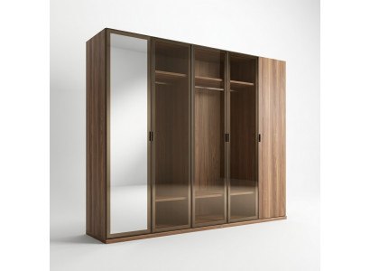 Moderne kledingkast houten kast kast slaapkamer luxe meubels nieuw
