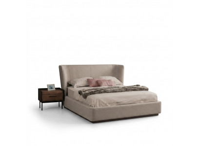 Modern Beige Tweepersoons Slaapkamer Set 2x Nachtkastjes Luxe Nieuwe Meubels