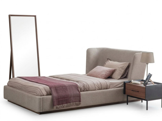 Modern compleet bed luxe nachtkastje slaapkamer set 2-delig houten meubilair