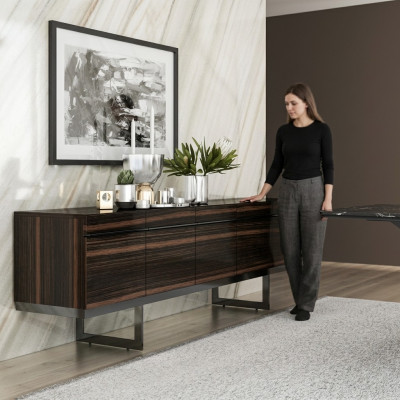 Eetkamer Nieuwe Meubels Dressoir Modern Commode Ontwerp Houten Kast Nieuw