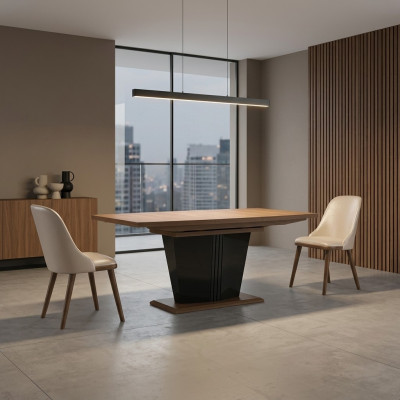 Eetkamerset 5-delig Eetgroep Modern Eettafel Ontwerp 4x Stoelen Meubels