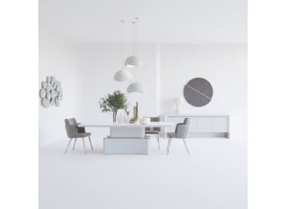 Luxe eetkamer set Eettafel Ontwerp Dressoir Moderne Meubels Eetgroep