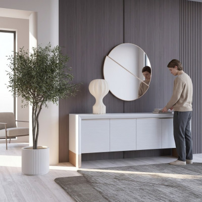 Eetkamer Design Sideboard Modern Houten Kast Luxe Meubels Nieuw