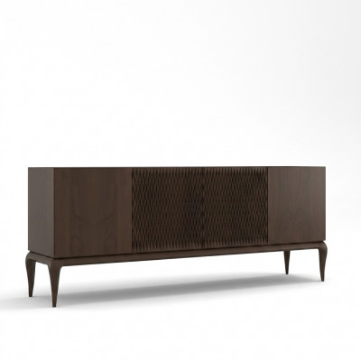 Eetkamer dressoir luxe inrichting modern design houten kast nieuw meubilair