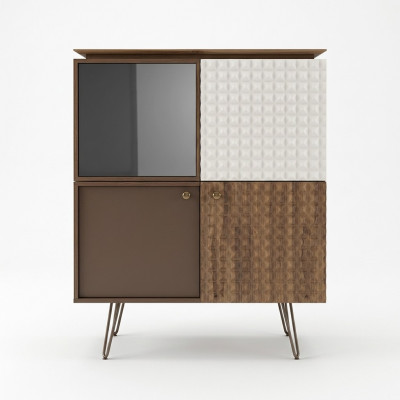 Eetkamer ontwerp dressoir luxe inrichting houten kast meubels nieuw