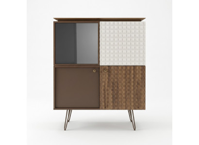 Eetkamer ontwerp dressoir luxe inrichting houten kast meubels nieuw