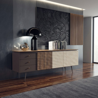 Eetkamer meubels dressoir luxe nieuwe inrichting luxe houten kast