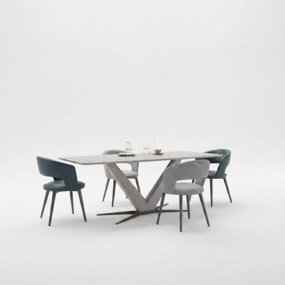 Eetkamerontwerp Compleet Eettafelontwerp Inrichting Sidetable Set Stoelen 4x