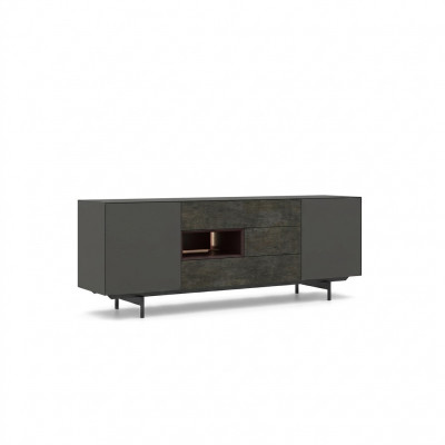 Eetkamer Modern dressoir design meubels luxe inrichting houten kast