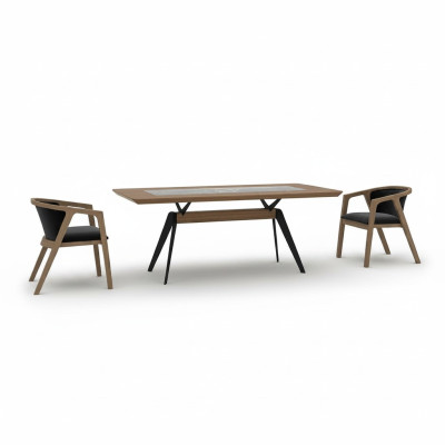 Luxe volledige eetkamer eettafel 4x stoelen inrichting modern design