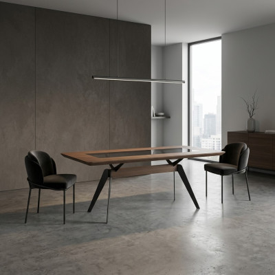 Luxe eetkamerset Eettafel 4 stoelen Stof Eethoek Set Nieuw