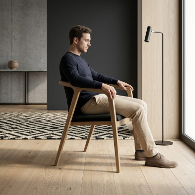Eetkamerstoel Modern Hout Meubels Stoelen Luxe Design Inrichting Nieuw