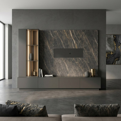 Wandmeubelen ontwerper Inrichting Modern Woonkamer meubels Houten meubels Luxe