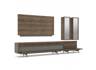 Woonkamer meubels TV-standaard Complete muurkast TV frame Designer inrichting Wohnzimmermöbel TV-Ständer Kompletter Wandkasten TV-Rahmen Designer-Einrichtung