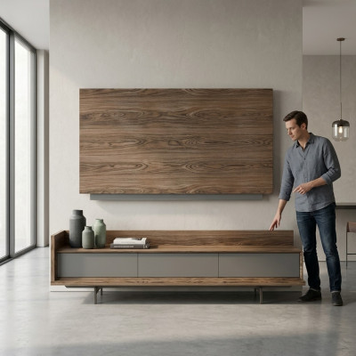 Luxury woonkamer tv-standaard tv-frame compleet woonkamer meubilair inrichting