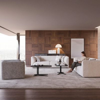 Luxe bankstel set van 3 stuks, fauteuil 2x bank driezitter woonkamer inrichting.